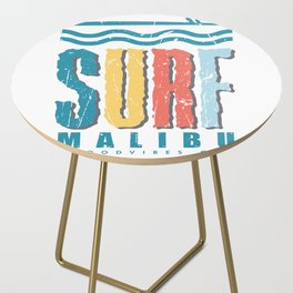 Surf in Malibu Side Table