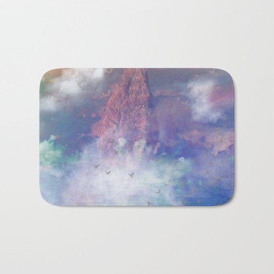 Towards the mount Olympus Bath Mat