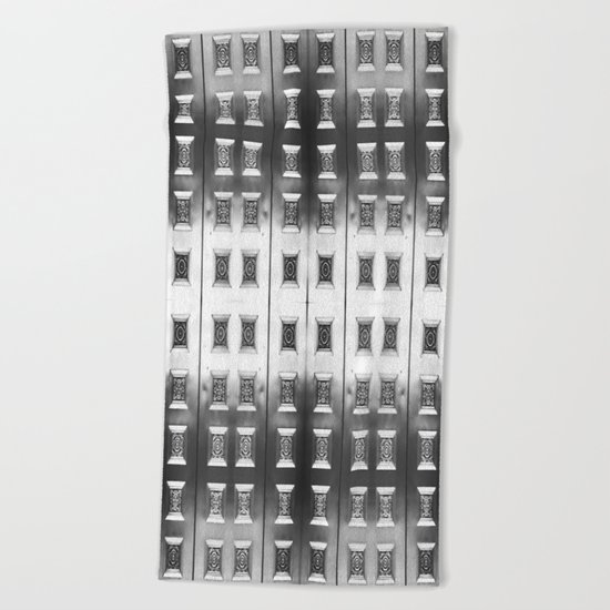 Courting Metal Beach Towel