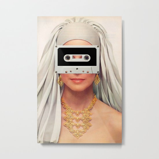 Side A4 Metal Print