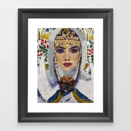 Queen Parandzem of Armenia Framed Art Print