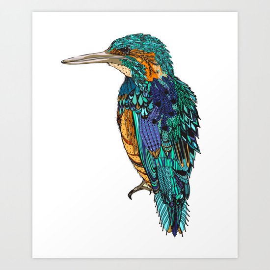 Bird X Art Print