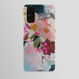floral bloom abstract painting Android Case
