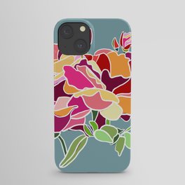 Rosy Bouquet iPhone Case
