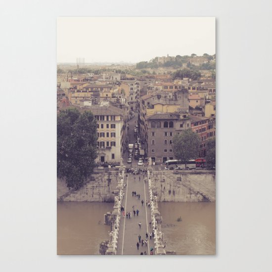 uferbewuchs Canvas Print