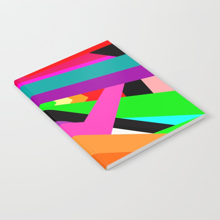 Geometric Rainbows (4 color scheme options) Notebook