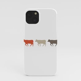 Three Cows iPhone Case