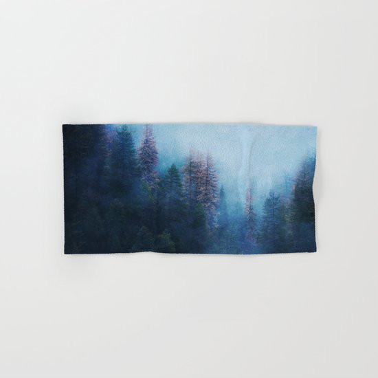 Dreamy Winter Forest Hand & Bath Towel