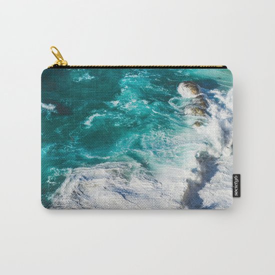 Crashing waves Carry-All Pouch