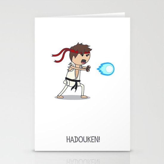 Hadouken! Stationery Cards