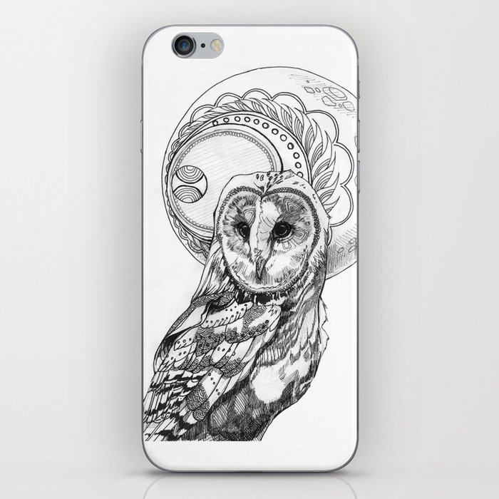Owl Moon iPhone Skin