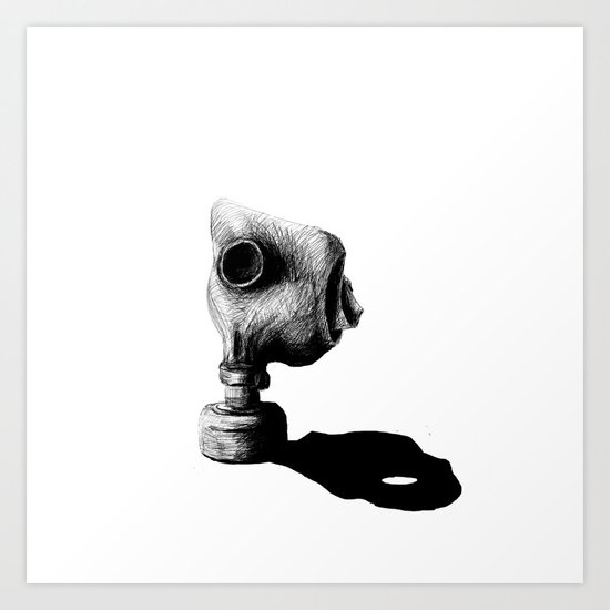 Mask Art Print
