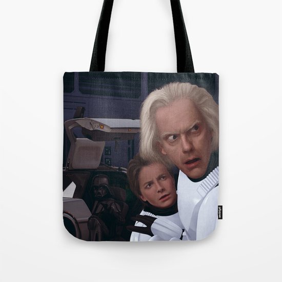 I Find Your Lack Of Jiggawatts Disturbing Tote Bag