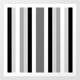 Contemporary Stripes  Art Print