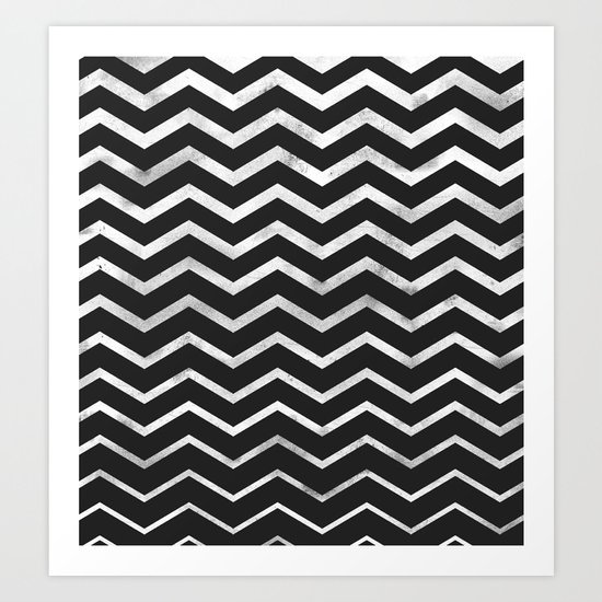 Zag Art Print