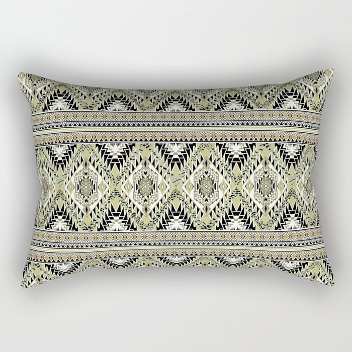 safari aztec Rectangular Pillow