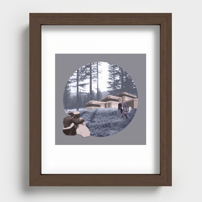 (Winter Solstice) Maybe This Year Will Be Better Than the Last Recessed Framed Print