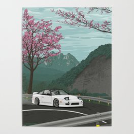 Touge drift Poster