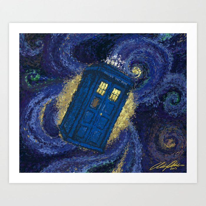 TARDIS Art Print
