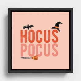 Hocus Pocus Framed Canvas