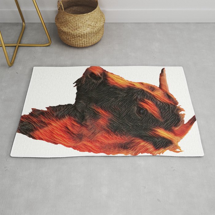 Ox - animal of year 2021 Rug