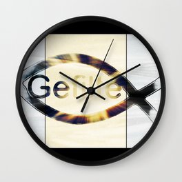 Gefilte Fish Wall Clock | Jewishart, Jewish, Graphicdesign, Funny, Jesusfish, Jewishhumor, Gefiltefish, Digital 
