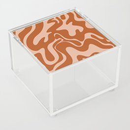 35 Abstract Liquid Swirly Shapes 220725 Valourine Digital Design  Acrylic Box