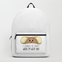 I Cannoli Be Happy When I'm With You! Backpack