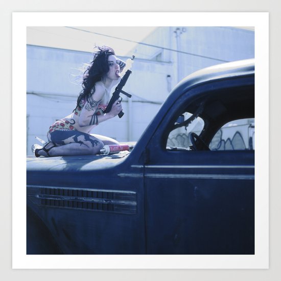 Whipped Cream Chola Art Print