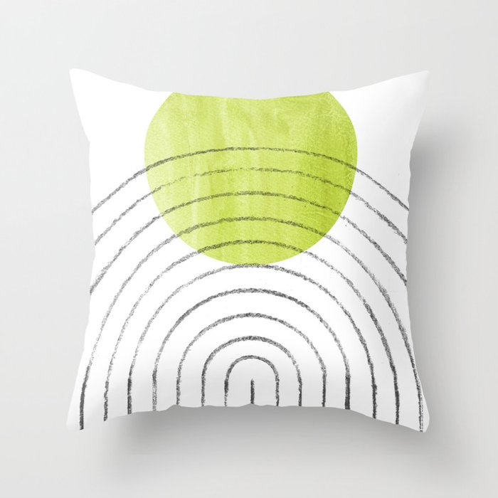 Chartreuse decorative pillows top