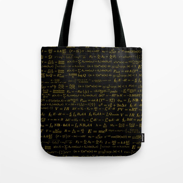 Governing Equations Tote Bag