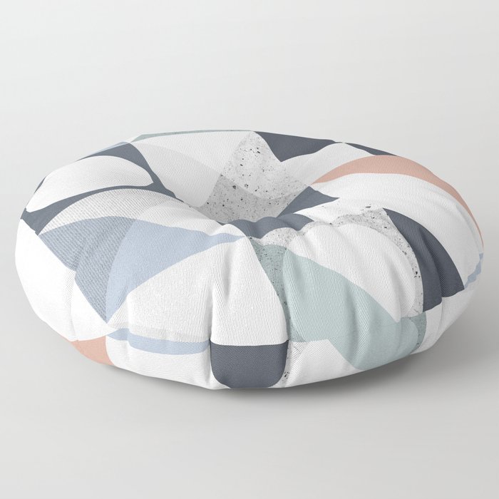 Modern Geometric 20 Floor Pillow