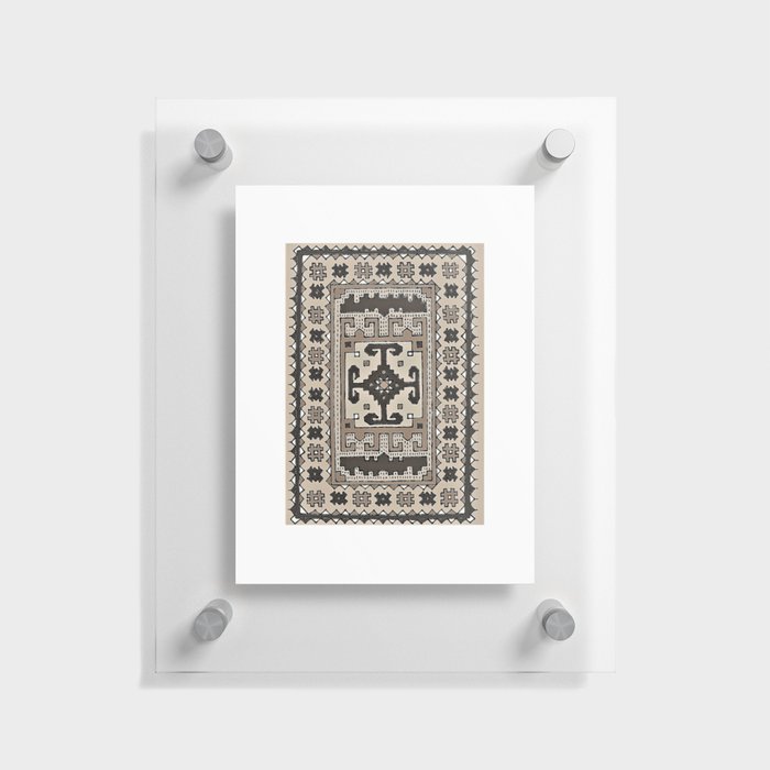 Bohemian rug 19. Floating Acrylic Print