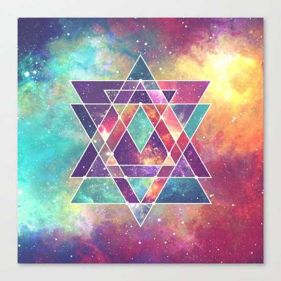 Sacred Geometry (Connection) Canvas Print