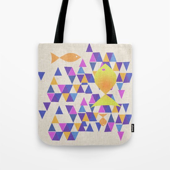 The Yellow Fish Tote Bag