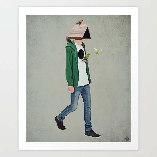 Identity crisis 2 Art Print