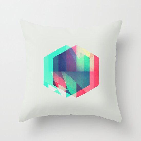 hyx^gyn Throw Pillow