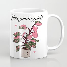 Pink Princess Philodendron - You Grow Girl! Mug