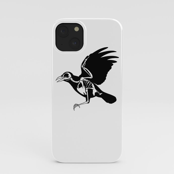 Bird Skeleton iPhone Case