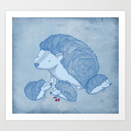 When he was young Art Print