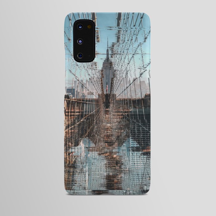 New York City distorted Android Case