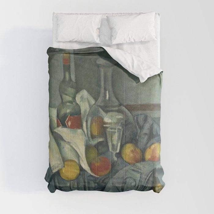 Paul Cézanne - The Peppermint Bottle Comforter