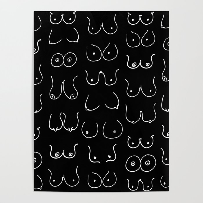 Quadro Power Boobies Art Print - Obrah  Quadros e Posters para Transformar  a Parede – Obrah - Quadros, composições e posters de artistas  internacionais e brasileiros