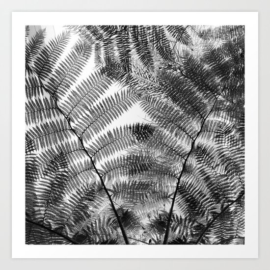 tree pattern Art Print
