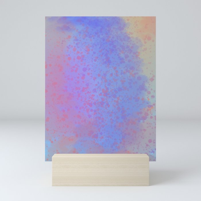 Pastel Blend Mini Art Print