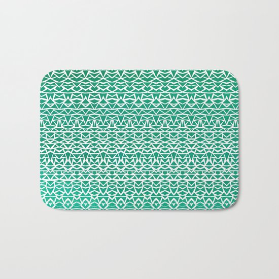 Tribal Forest Bath Mat