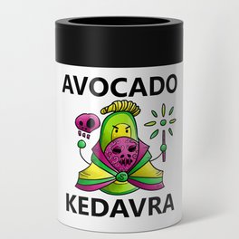 Avocado Kedavra - Death Eater Avocado with Wand Can Cooler