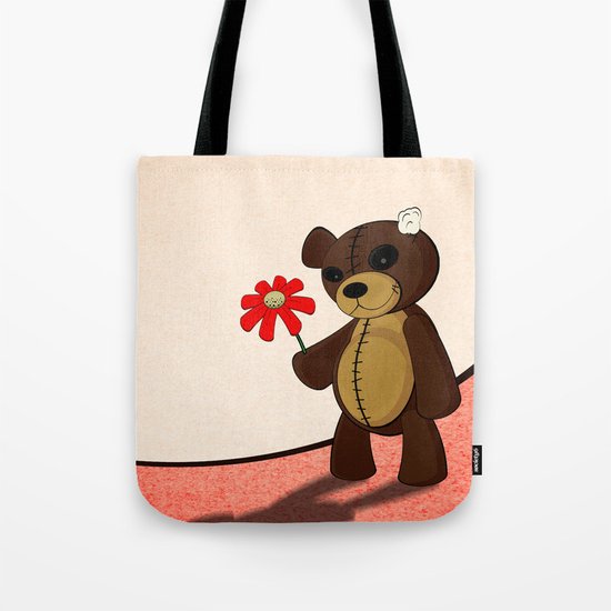 Sweet Teddy Tote Bag