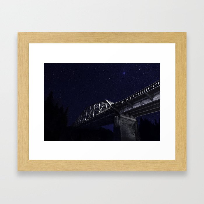 Just the two of Us Framed Art Print