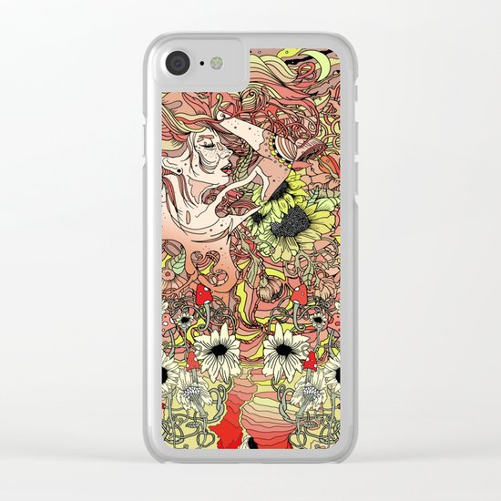 Comes in Three Clear iPhone Case
